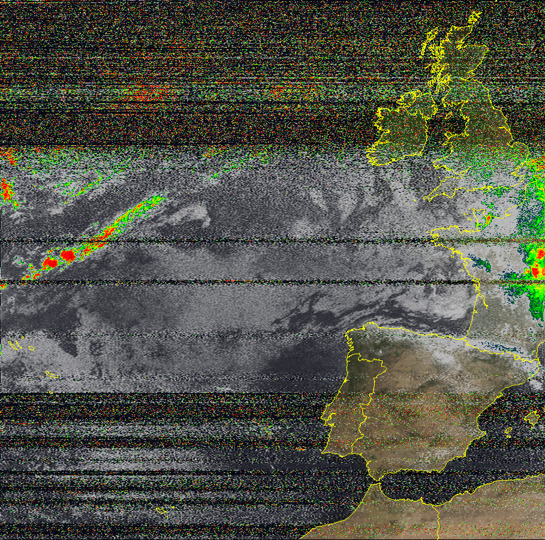 Satélite NOAA 15 29/07/2025 19:22