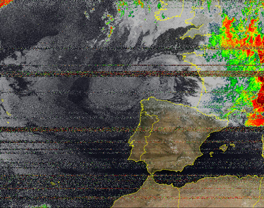 Satélite NOAA 19 27/07/2025 21:51